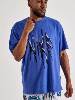 Nike Men's T shirt 3XL Basketball Street tee Purple NWT
